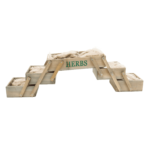 Mini jardim Cozinha ou Jardim Carvalho 71,5x15,5x18 Huerta Muebles Bonitos
