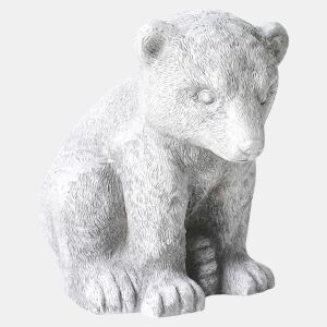 Figura decorativa de jardim BOWE Urso Cinzento