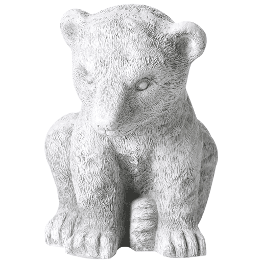 Figura decorativa de jardim BOWE Urso Cinzento