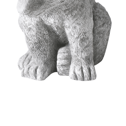 Figura decorativa de jardim BOWE Urso Cinzento