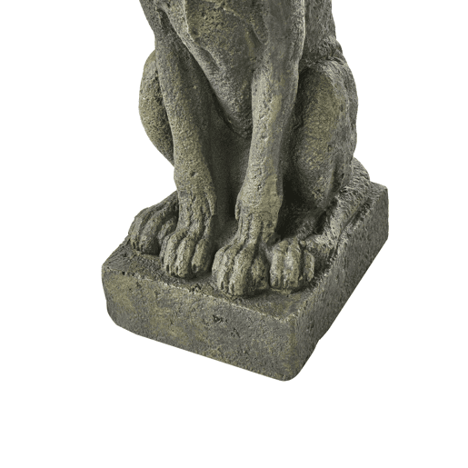 Figura decorativa de jardim NAIROBI Cão Verde