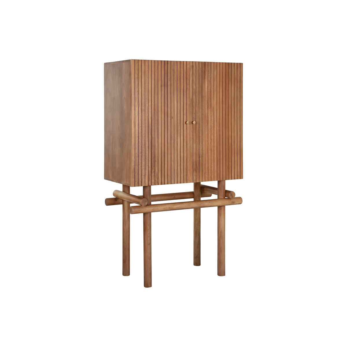 Botellero home esprit natural 90 x 45 x 156 cm