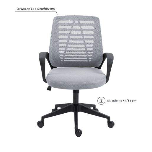 Cadeira de mesa com rodízios TaskMaster