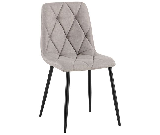 Silla de comedor - Clairton - Tela