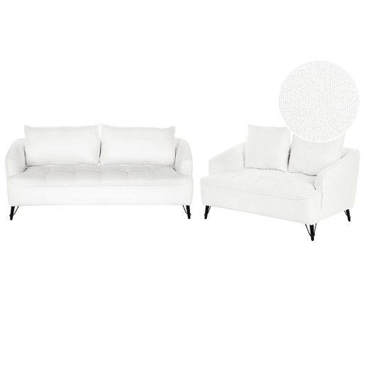 Beliani Conjunto de sofás HOBRO