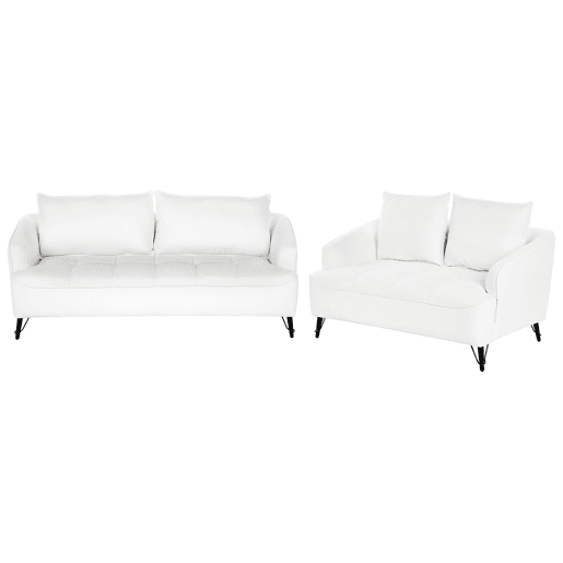 Beliani Conjunto de sofás HOBRO