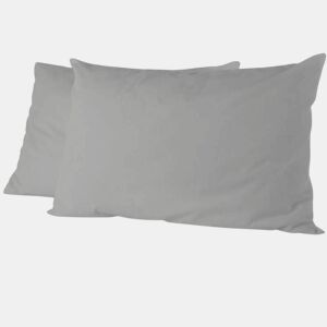 Capa de almofada HOME LINGE PASSION Cinzento 50 x 70 cm (2 Unidades)