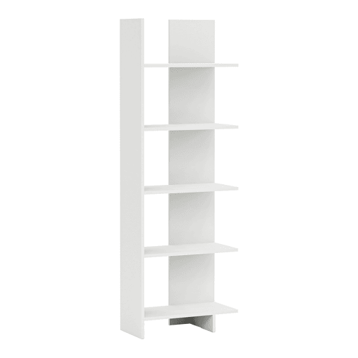 Estante Vireftere 176x62x29 cm Branco en.casa
