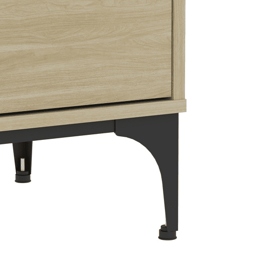 Armário para TV Kistiandi 140x40x50 cm aspeto carvalho, claro en.casa