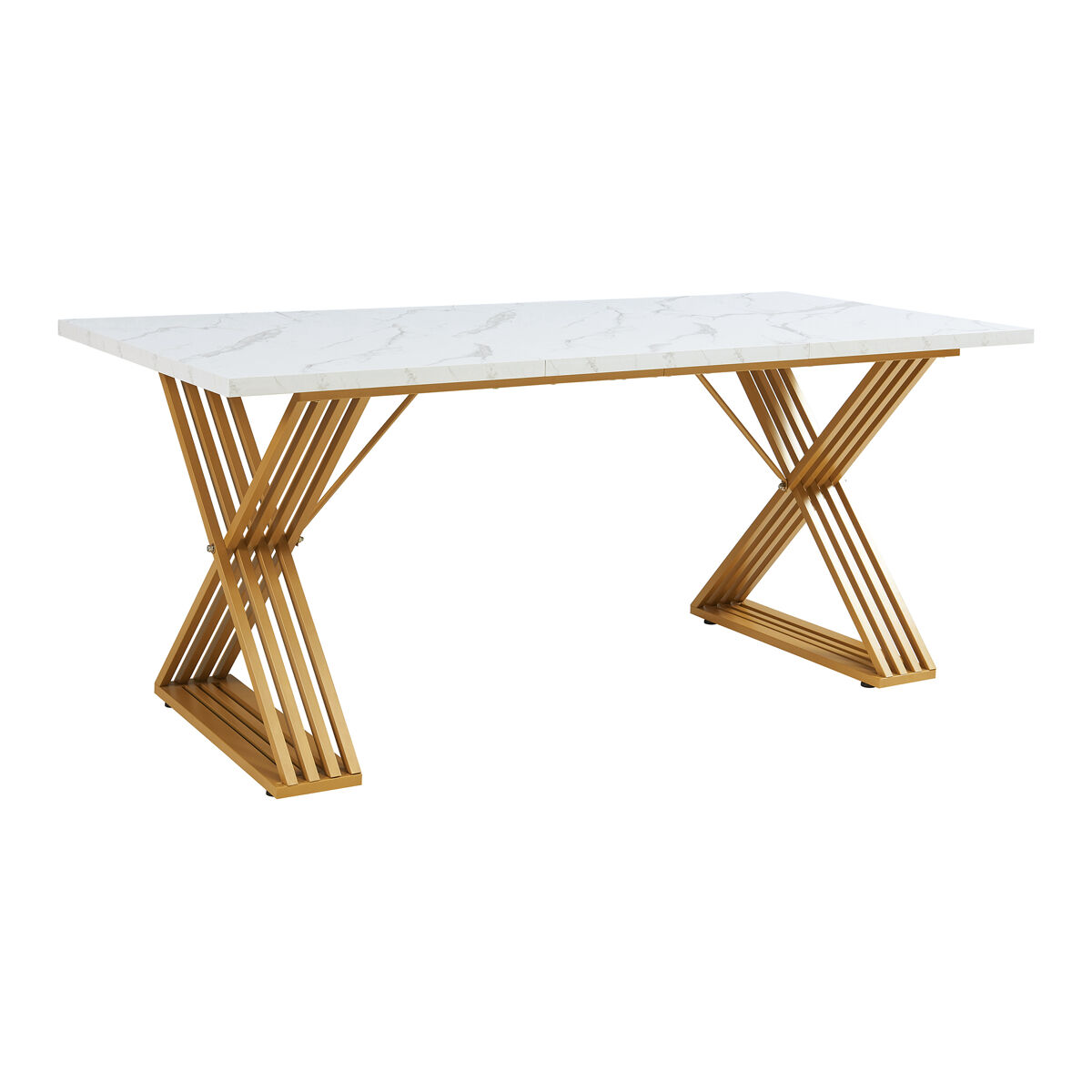 Mesa de comedor Hujaari rectangular [en.casa]