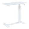 Mesa para computador portátil regulável em altura Klirg 66-92x68x36 cm Branco en.casa