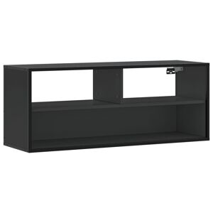 Móvel para TV - Móvel de TV - Armário de TV 100x31x39,5 cm derivados de madeirametal preto