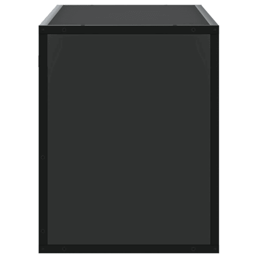 Móvel para TV - Móvel de TV - Armário de TV 100x31x39,5 cm derivados de madeirametal preto