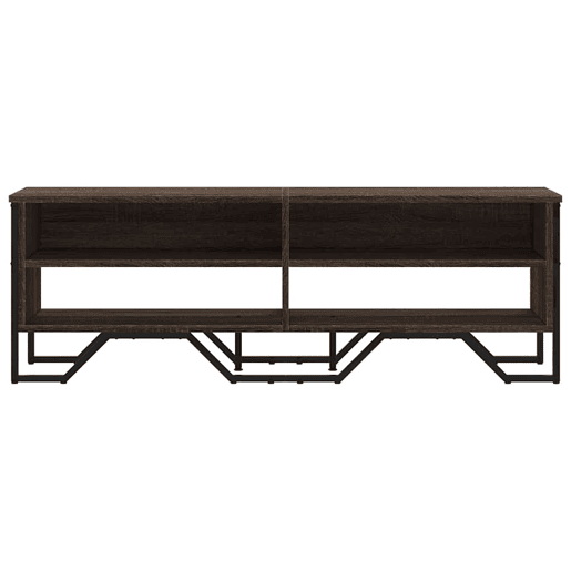 Móvel de TV - Modulo de TV - Armário de TV 122x34x41 cm derivados de madeira carvalho castanho