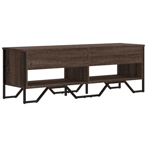 Móvel de TV - Modulo de TV - Armário de TV 122x34x41 cm derivados de madeira carvalho castanho