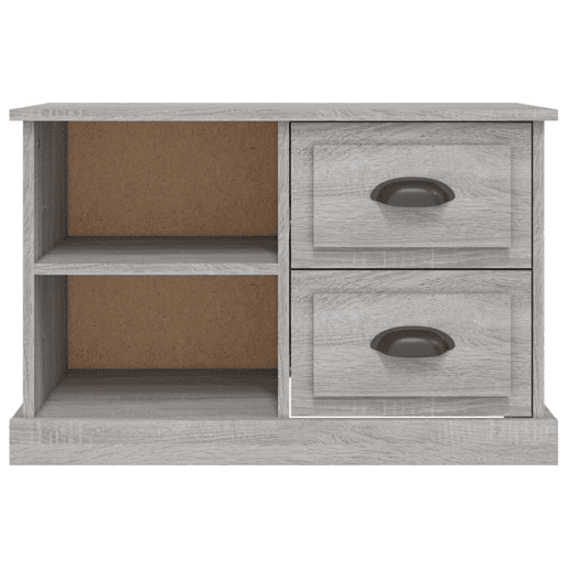 Móvel de TV - Modulo de TV - Armário de TV 73x35,5x47,5cm derivados de madeira cinzento sonoma
