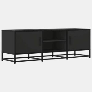 Móvel para TV - Móvel de TV - Armário de TV 120x35x41 cm derivados de madeirametal preto