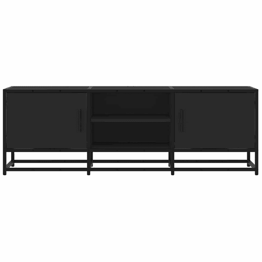 Móvel para TV - Móvel de TV - Armário de TV 120x35x41 cm derivados de madeirametal preto
