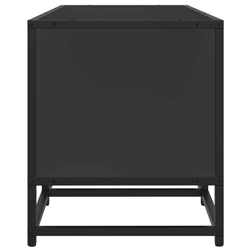 Móvel para TV - Móvel de TV - Armário de TV 120x35x41 cm derivados de madeirametal preto