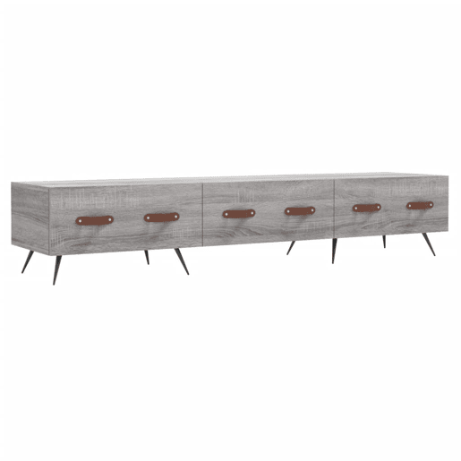Móvel de TV - Modulo de TV - Armário de TV 150x36x30 cm derivados de madeira cinzento sonoma