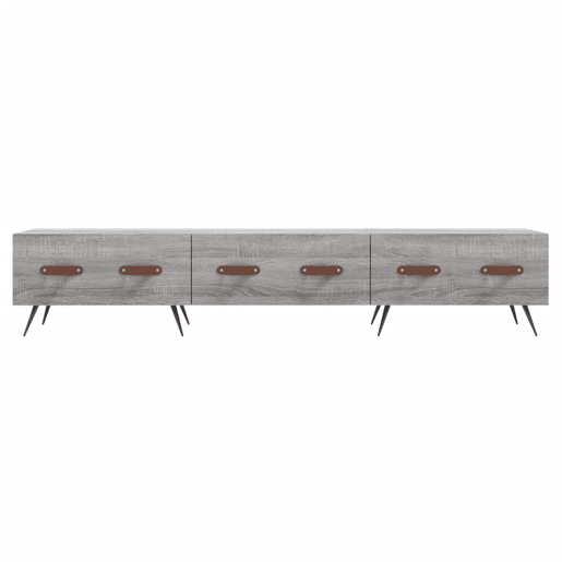 Móvel de TV - Modulo de TV - Armário de TV 150x36x30 cm derivados de madeira cinzento sonoma