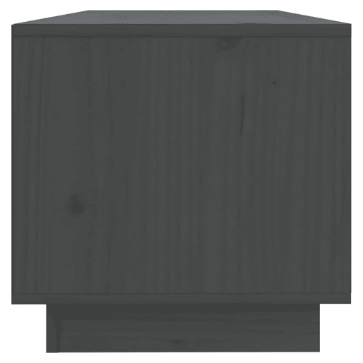 Móvel de TV - Modulo de TV - Armário de TV 90x35x35 cm madeira de pinho maciça cinza