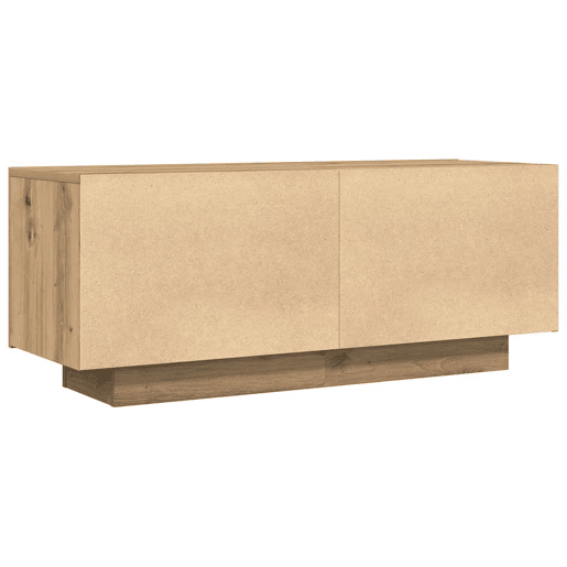 Móvel TV - Modulo de TV - Armário de TV 100x35x40 cm derivados de madeira carvalho artisiano