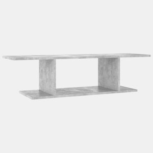 Móvel de TV - Modulo de TV - Armário de TV para parede 103x30x26,5 cm cinzento cimento