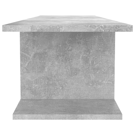 Móvel de TV - Modulo de TV - Armário de TV para parede 103x30x26,5 cm cinzento cimento