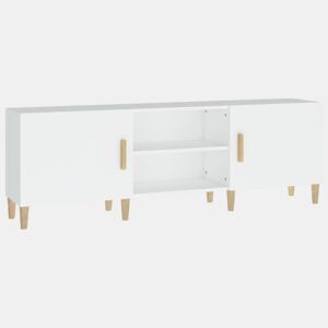 Móvel para TV - Móvel de TV - Armário de TV 150x30x50 cm madeira processada branco