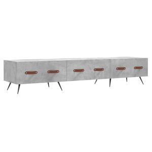 Móvel de TV - Modulo de TV - Armário de TV 150x36x30 cm derivados de madeira cinzento cimento