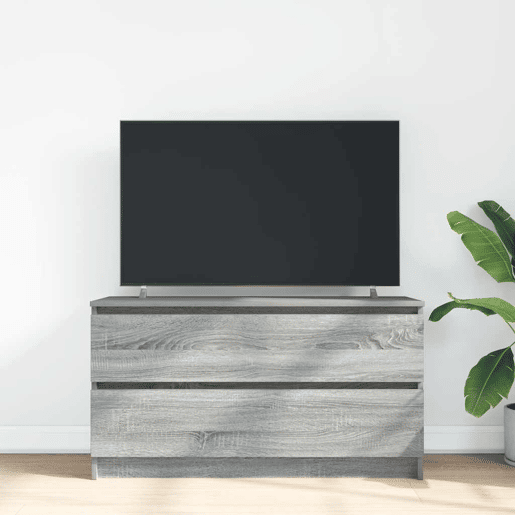 Móvel de TV - Modulo de TV - Armário de TV 100x35x54 cm derivados de madeira cinzento sonoma