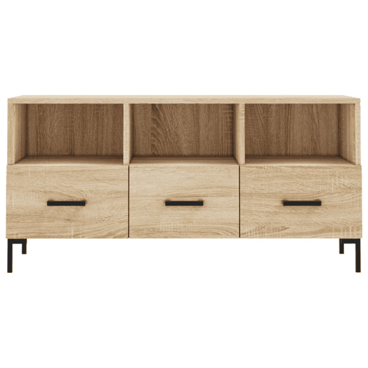 Móvel de TV - Modulo de TV - Armário de TV 102x36x50 cm derivados de madeira carvalho sonoma