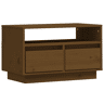 Móvel de TV - Modulo de TV - Armário de TV 60x35x37 cm madeira de pinho maciça castanho mel