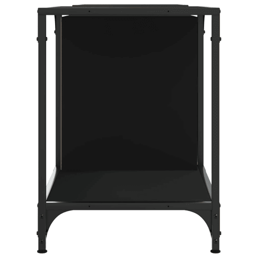Móvel para TV - Móvel de TV - Armário de TV 153x37x50 cm derivados de madeira preto