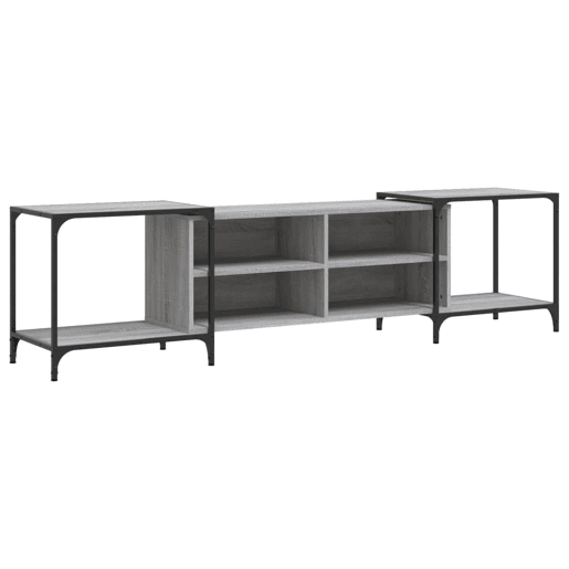 Móvel de TV - Modulo de TV - Armário de TV 203x37x50 cm derivados de madeira cinzento sonoma