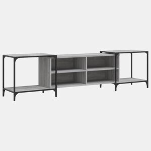 Móvel de TV - Modulo de TV - Armário de TV 203x37x50 cm derivados de madeira cinzento sonoma