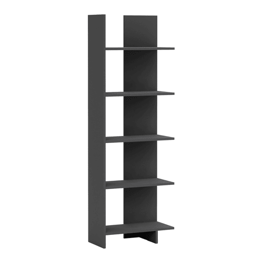 Estante Vireftere 176x62x29 cm Cinzento en.casa