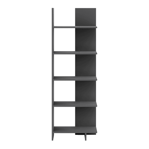 Estante Vireftere 176x62x29 cm Cinzento en.casa