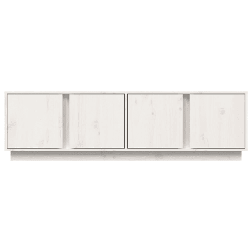 Móvel de TV - Modulo de TV - Armário de TV 140x40x40 cm madeira de pinho maciça branco
