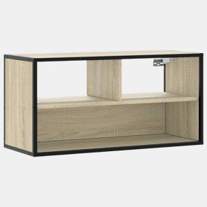 Móvel p TV, Armário de TV 80x31x39,5 cm deriv. madeirametal carvalho sonoma