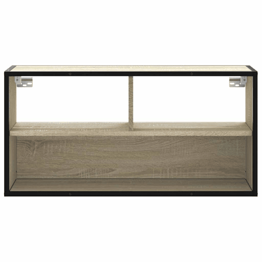 Móvel p TV, Armário de TV 80x31x39,5 cm deriv. madeirametal carvalho sonoma