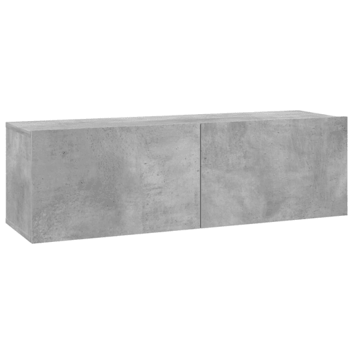 Móvel de TV - Modulo de TV - Armário de TV 100x30x30 cm derivados de madeira cinzento cimento