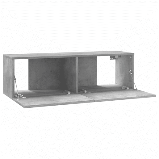Móvel de TV - Modulo de TV - Armário de TV 100x30x30 cm derivados de madeira cinzento cimento