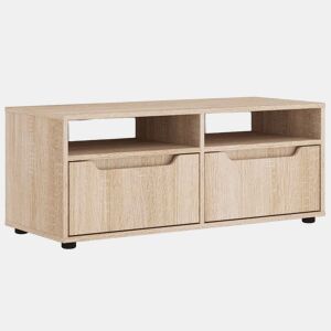 Móvel TV - Modulo de TV - Armário de TV VISNES derivados madeira carvalho sonoma 100x40x38 cm