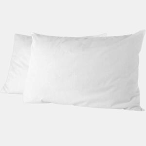 Capa de almofada HOME LINGE PASSION Branco 50 x 70 cm (2 Unidades)