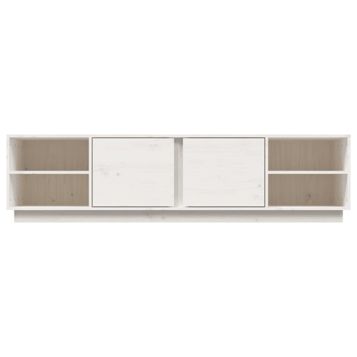 Móvel de TV - Modulo de TV - Armário de TV 156x40x40 cm madeira de pinho maciça branco