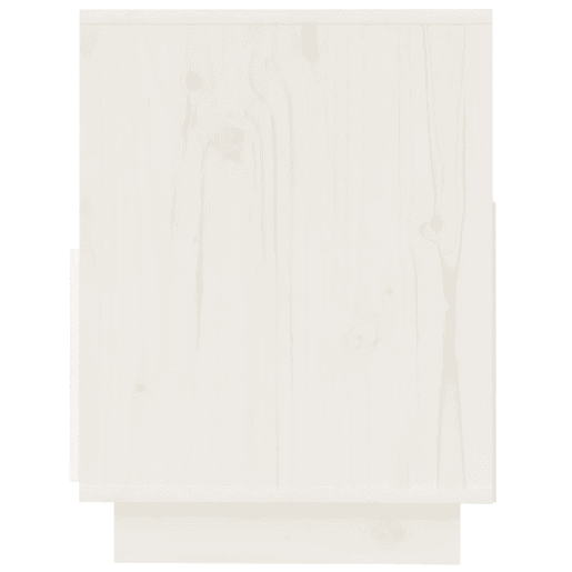 Móvel de TV - Modulo de TV - Armário de TV 140x37x50 cm madeira de pinho maciça branco