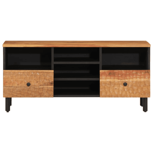 Móvel de TV - Modulo de TV - Armário de TV 100x33x46 cm madeira de acácia maciça