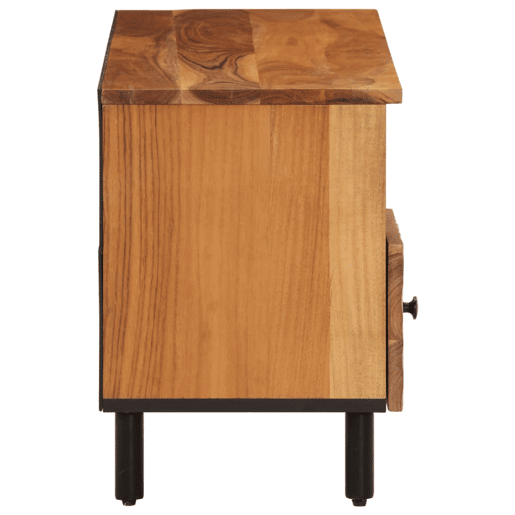 Móvel de TV - Modulo de TV - Armário de TV 100x33x46 cm madeira de acácia maciça
